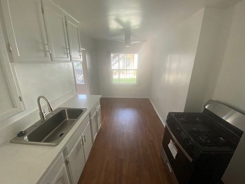 Floor plan for 1 bed, 1 bath
